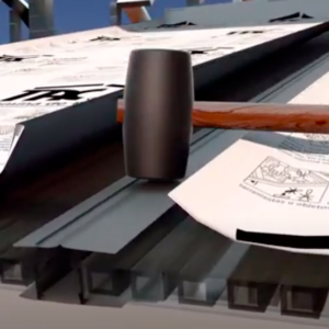 como instalar perfil h policarbonato