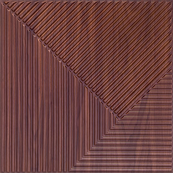 3D PANEL 50 X 50 COLOR: MADERA NEGRA